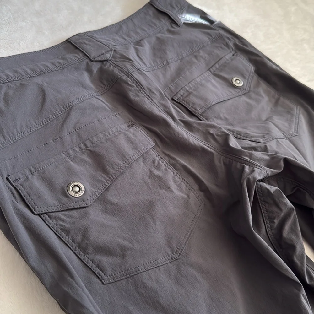 L.L. Bean | Conway Straight Leg Nylon Outdoor Hiking Pants 284229 Gray (10) - Picture 14 of 15